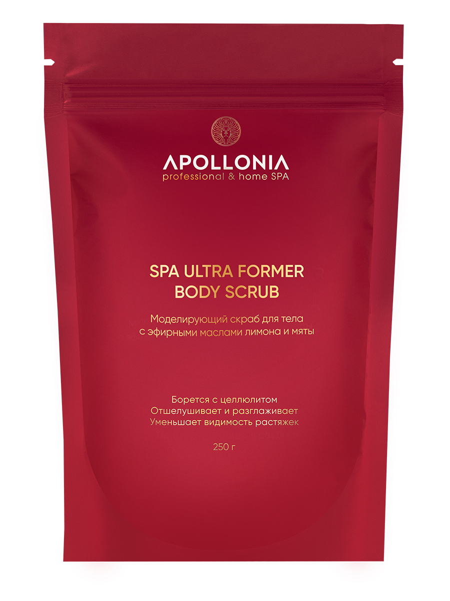 APOLLONIA SPA ULTRA FORMER SCRUB Моделирующий скраб для тела 250 г – купить  в Москве: фото, отзывы, описание | Официальный интернет-магазин