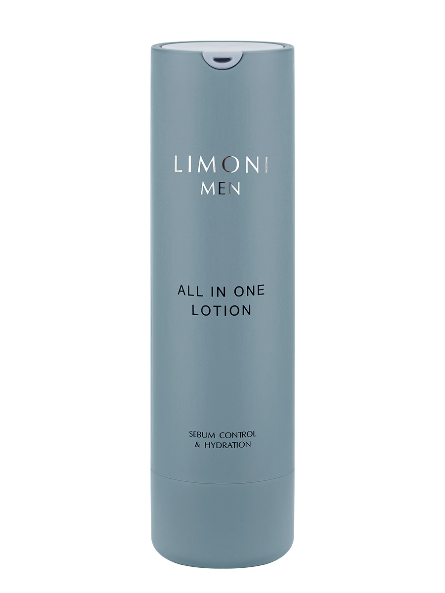 LIMONI MEN Мужской крем-лосьон для жирной кожи ALL IN ONE NO-SEBUM LOTION  50ml – купить в Москве: фото, отзывы, описание | Официальный  интернет-магазин