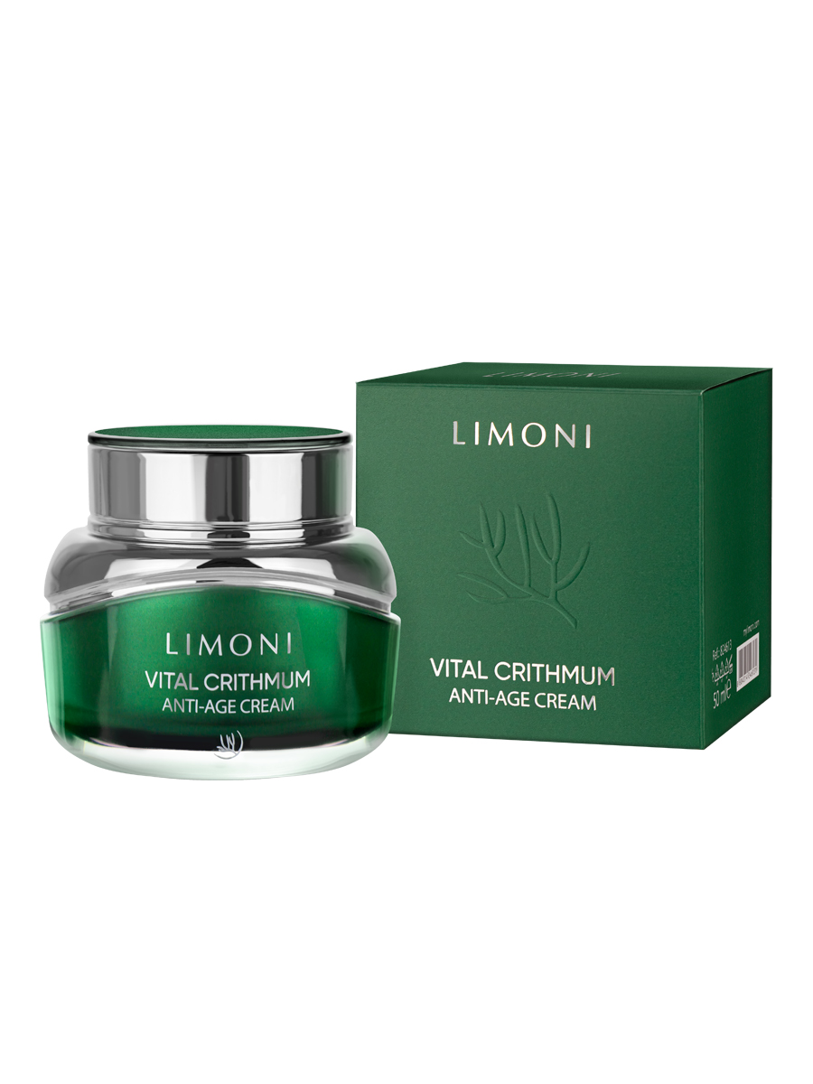 LIMONI Антивозрастной крем для лица с критмумом VITAL CRITHMUM ANTI-AGE  CREAM 50ml – купить в Москве: фото, отзывы, описание | Официальный  интернет-магазин