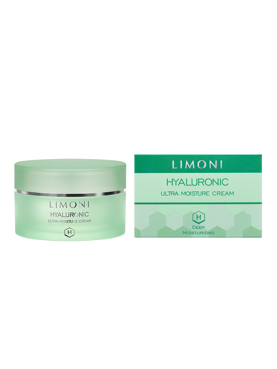 LIMONI Ультраувлажняющий крем для лица с гиалуроновой кислотой Hyaluronic  Ultra Moisture Cream – купить в Москве: фото, отзывы, описание |  Официальный интернет-магазин