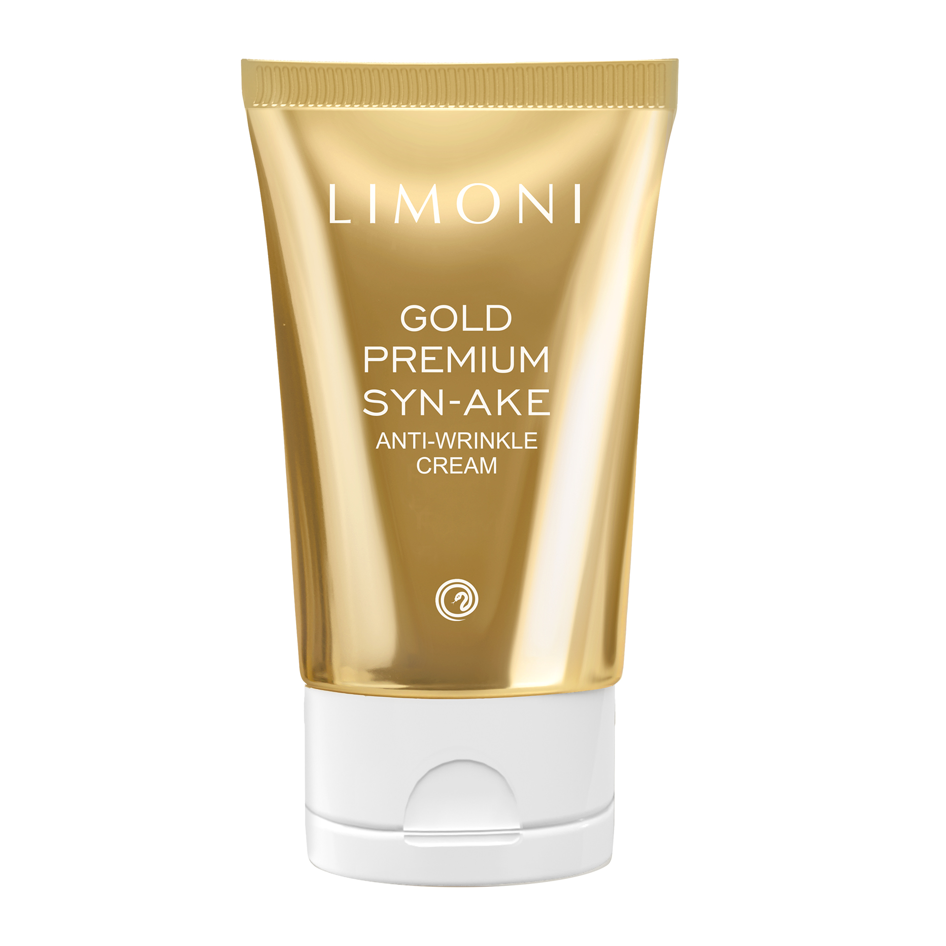 LIMONI Антивозрастной крем для лица со змеиным ядом и золотом Gold Premium  Syn-Ake Anti-Wrinkle Cream 50ml