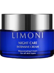 Крем для лица ночной восстанавливающий Limoni Night Care Intensive Cream 50 ml, фото 