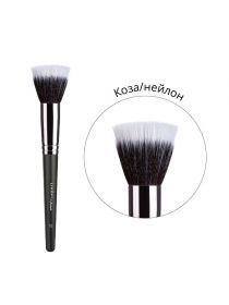 Limoni Professional brush # 29 for foundation, powder, blush, bronzers (goat / nylon), image 