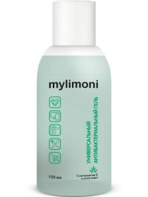 Mylimoni universal antiseptic gel with vitamin E and Aloe Vera, 100 ml, image 