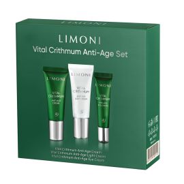 LIMONI VITAL CRITHMUM ANTI-AGE CARE SET (Набор Cream 25ml+Light Cream 25ml+Eye Cream 15ml), фото 
