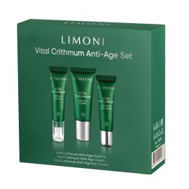 LIMONI VITAL CRITHMUM ANTI-AGE CARE SET (Набор Cream 25ml+Eye Cream 15ml+Essence 15ml), фото 