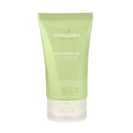 APOLLONIA ALOE HYDRA GEL Увлажняющий гель для лица и тела с алоэ 50ml, фото 