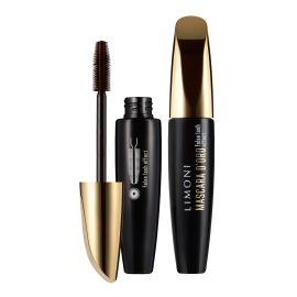 LIMONI Тушь эффект накладных ресниц "Mascara D'oro" тон 02 brown, image 