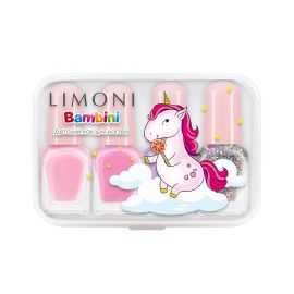 LIMONI Набор мини лаков для ногтей №1 Bambini Mini Nail (лак 1,2,3,4)																														 [CLONE] [CLONE] [CLONE], image 