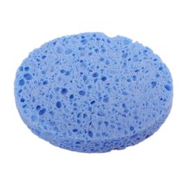 Limoni cosmetic sponge for removing make-up round, cellulose, image 