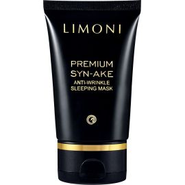 LIMONI Антивозрастная ночная маска змеиным ядом Premium Syn-Ake Anti-Wrinkle Sleeping Mask 50 ml, фото 