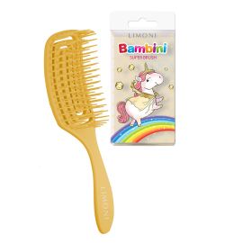 Расчёска для волос Limoni Bambini Super Brush, золотая, Цвет: Золотая, image 