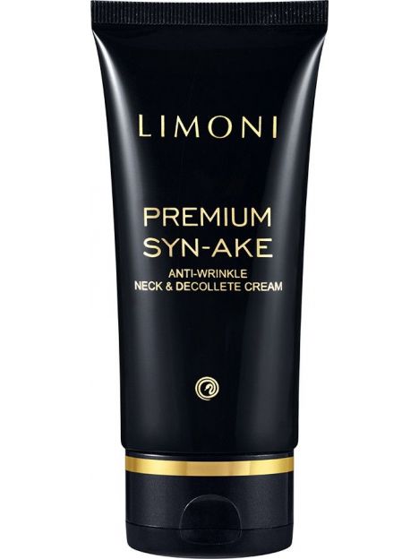 Крем для шеи и декольте антивозрастной Limoni Premium Syn-Ake Anti-Wrinkle Neck&Decollete Cream 75 ml, фото 