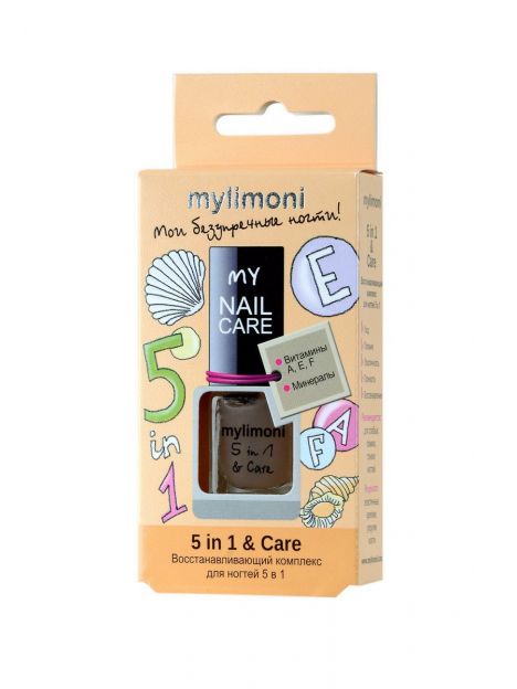 Mylimoni 5 in 1 & Care Nails Repair Complex, image 