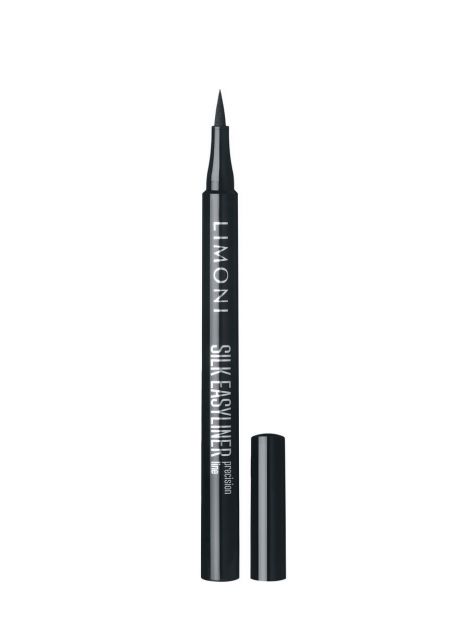 Long-lasting felt-tip pen Limoni Silk Easyliner 01 black, image 