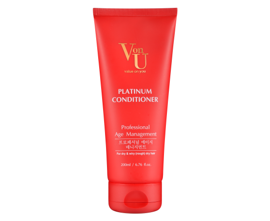 Von-U Кондиционер для волос с платиной Platinum Conditioner 200 мл, фото 