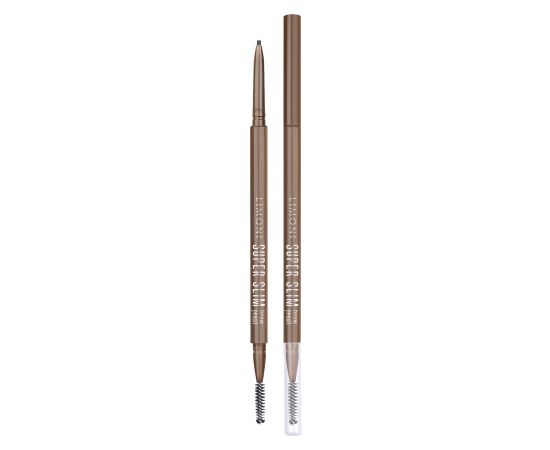 LIMONI Автоматический карандаш для бровей "Super Slim Brow Pencil", тон 02, Номер оттенка: 02, Цвет: Коричневый, фото 