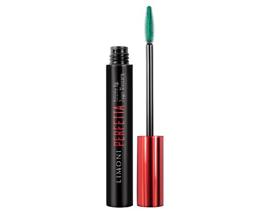 LIMONI Тушь супер объем и удлинение "PERFETTA Volume Up Zoom Mascara" тон 04 green, фото 