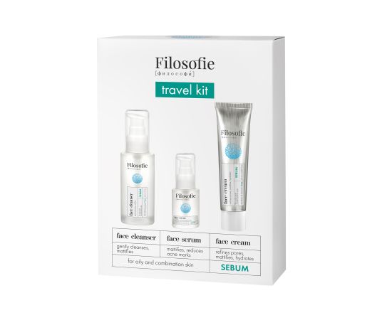 FILOSOFIE Sebum travel kit Набор средств для жирной и комбинированной кожи, image 