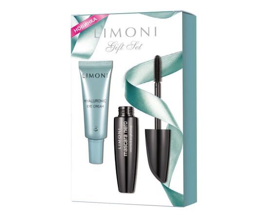 Limoni Gift Set (Mascara Nero + Ultra Moisturizing Eye Cream with Hyaluronic Acid), image 