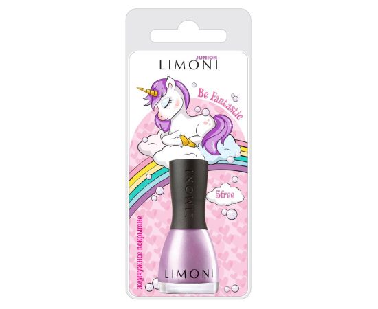 Limoni Junior 43 children's nail polish, Оттенок лака: 43, image 