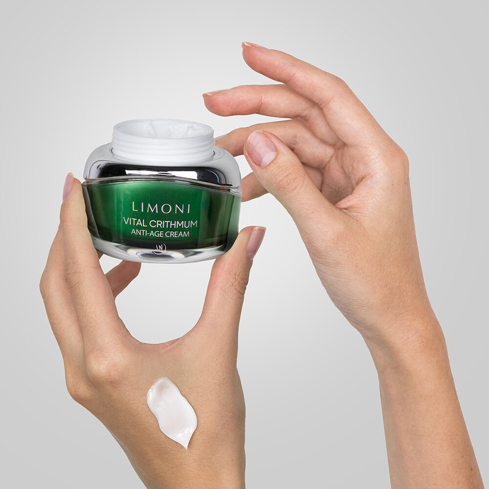 LIMONI Антивозрастной крем для лица с критмумом VITAL CRITHMUM ANTI-AGE CREAM 50ml