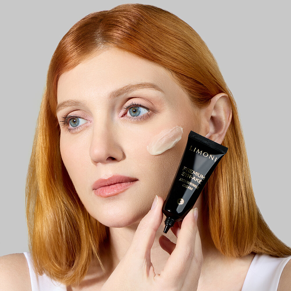 LIMONI Антивозрастной крем для лица со змеиным ядом Premium Syn-Ake Anti-Wrinkle Cream 25ml