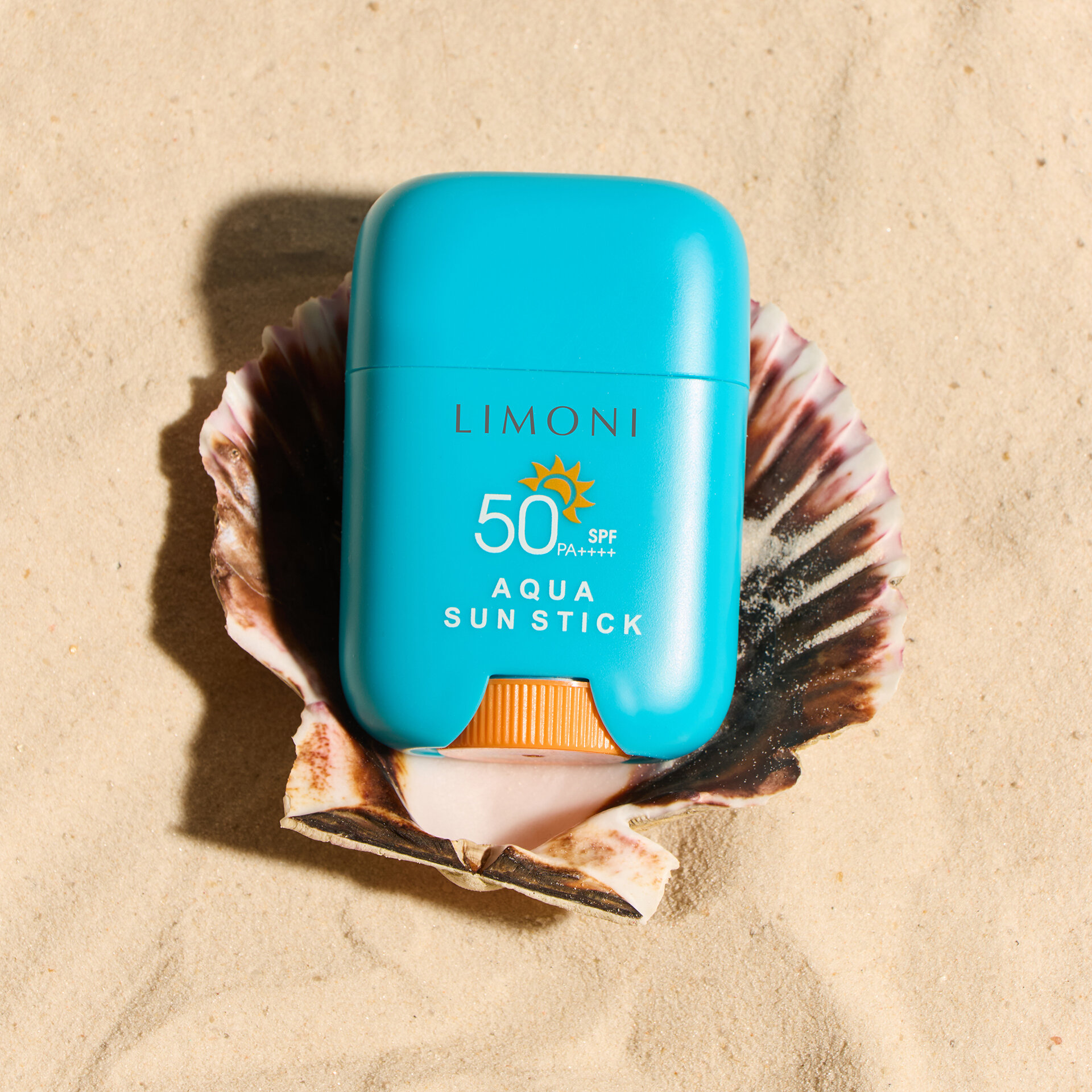 LIMONI Солнцезащитный стик SPF 50+РА++++ Aqua Sun Stick 16.5g