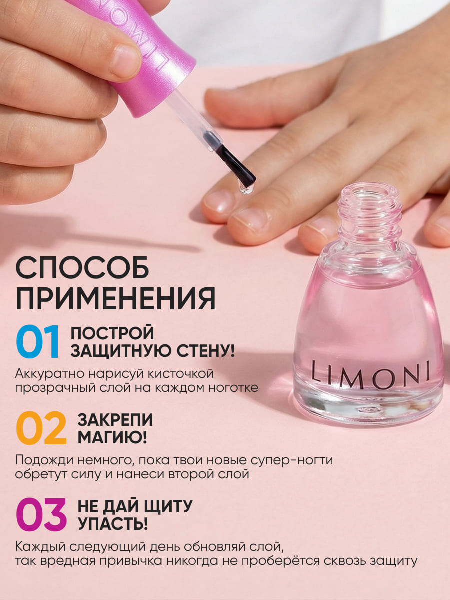 LIMONI Специальные средства No bite pro growth "Некусайка Bambini Единорог" 7 мл 