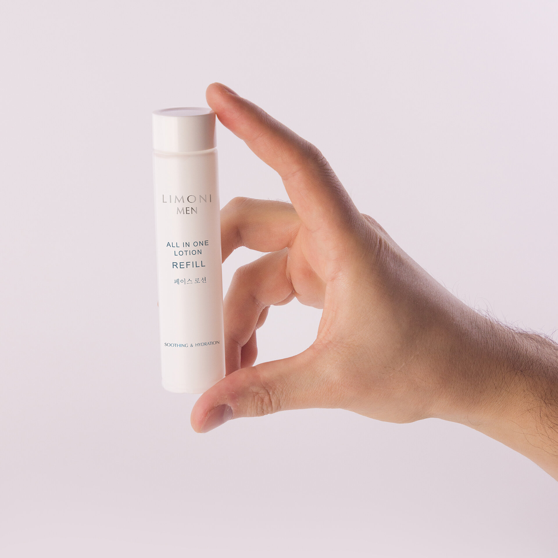 LIMONI MEN Мужской крем-лосьон для всех типов кожи (Сменный блок) All In One Lotion Refill 50ml 