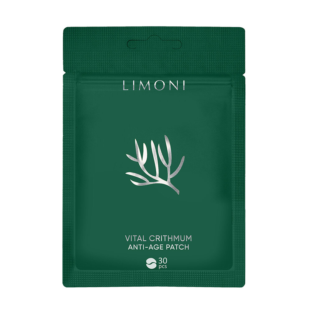 LIMONI Патчи для век антивозрастные с критмумом Vital Crithmum Anti-Age  Patch 30pcs
