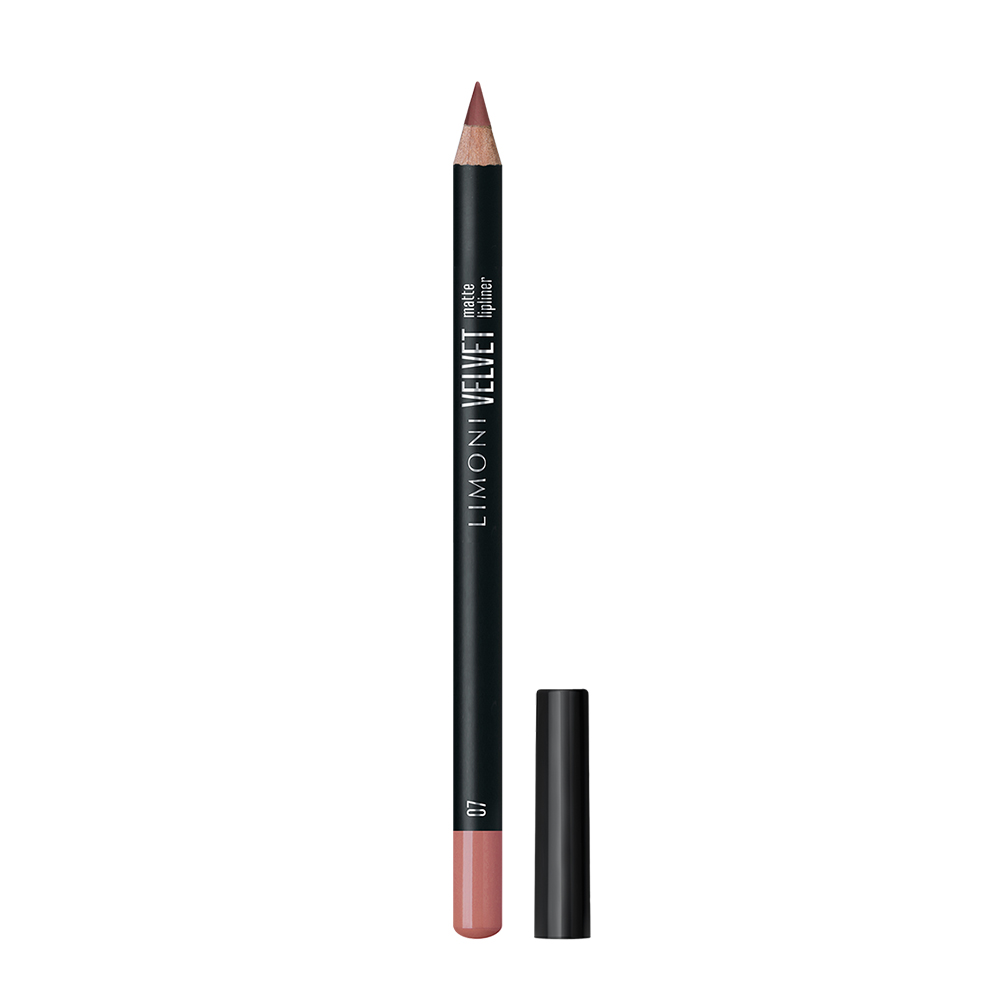LIMONI Карандаш для губ "Velvet Matte Lipliner", тон 07