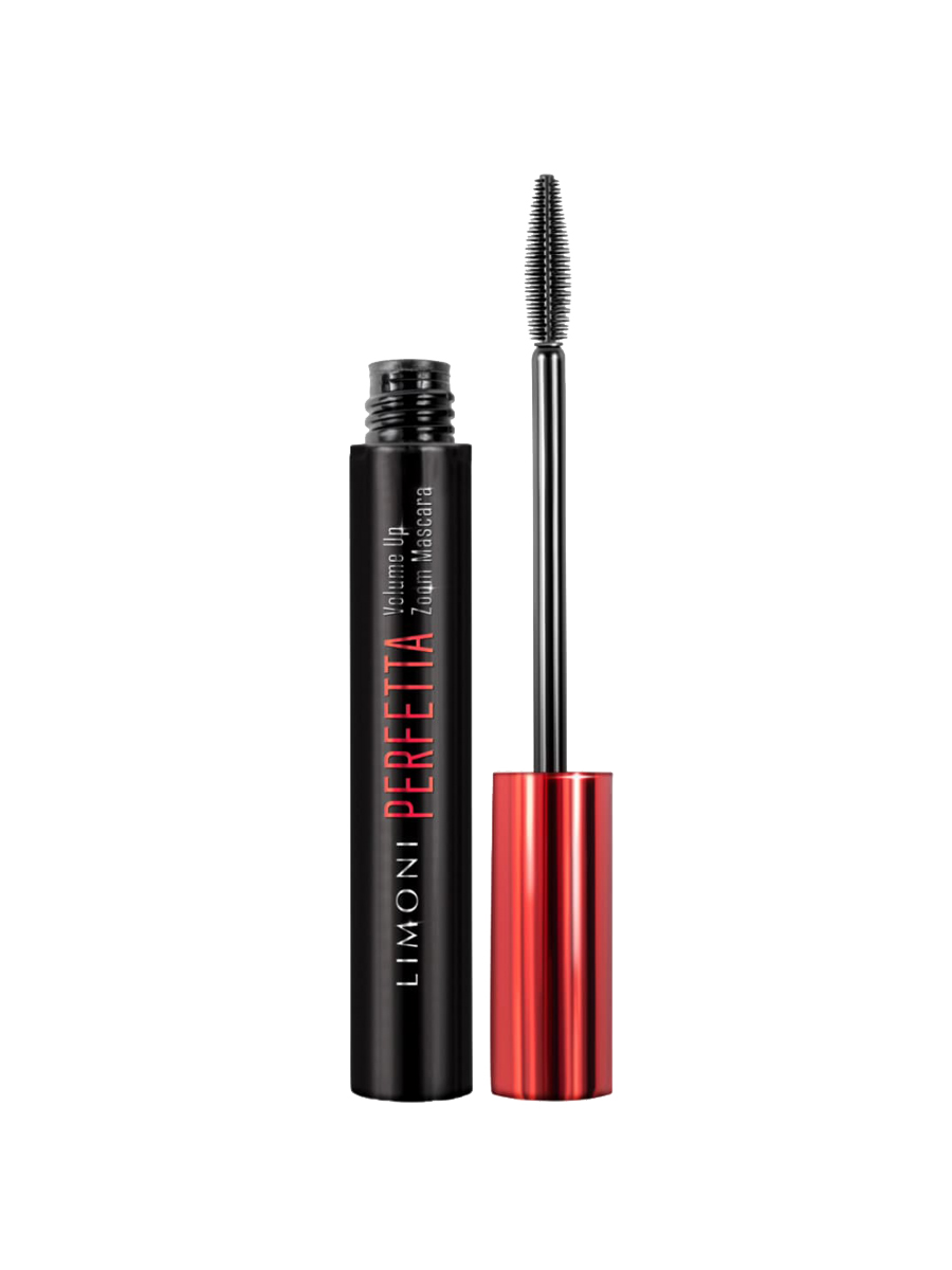 LIMONI Тушь супер объем и удлинение "PERFETTA Volume Up Zoom Mascara" тон 01 black