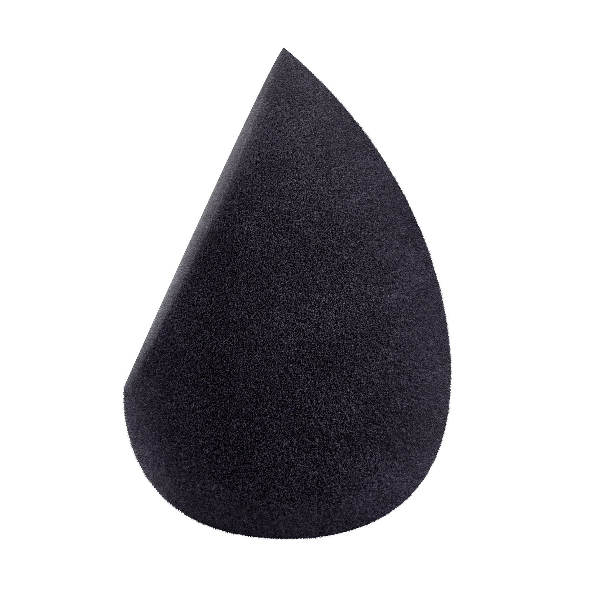 LIMONI Спонж для макияжа со скошенным краем " Velvet Makeup Sponge" Black 