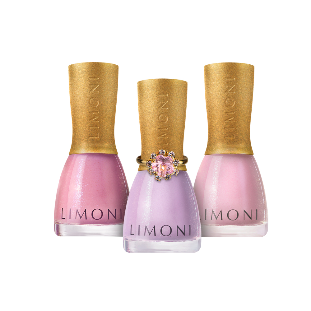 LIMONI  Набор №21 (Набор №17 (лак 10,11,12) + Сумка красная) Royal