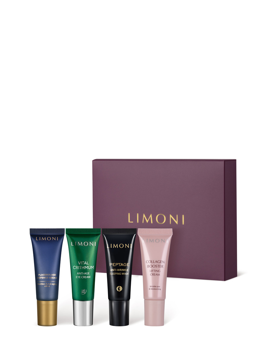 LIMONI Набор миниатюр антивозрастного ухода Anti-Age Mini Set