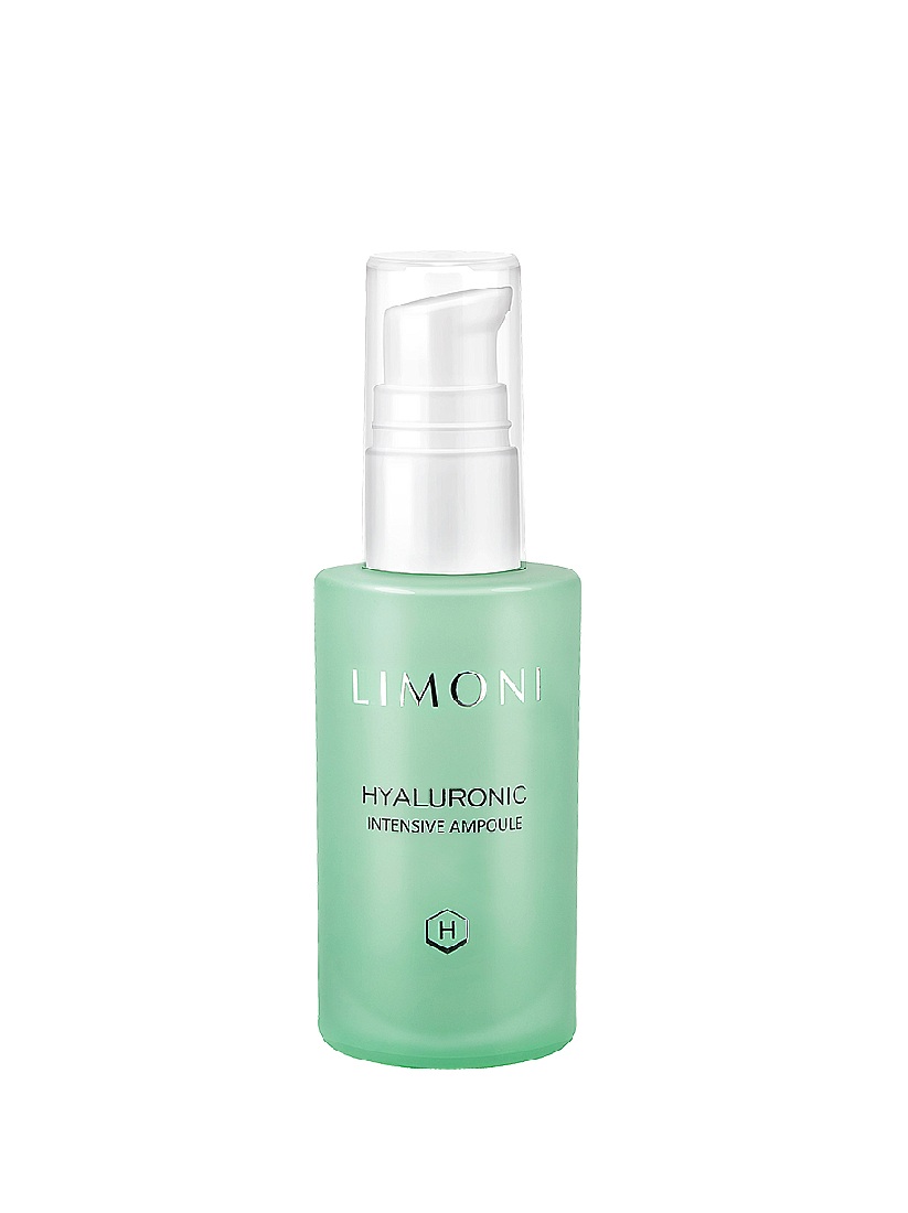 LIMONI Ультраувлажняющая сыворотка для лица с гиалур.кислотой Hyaluronic Intensive Ampoule 30ml