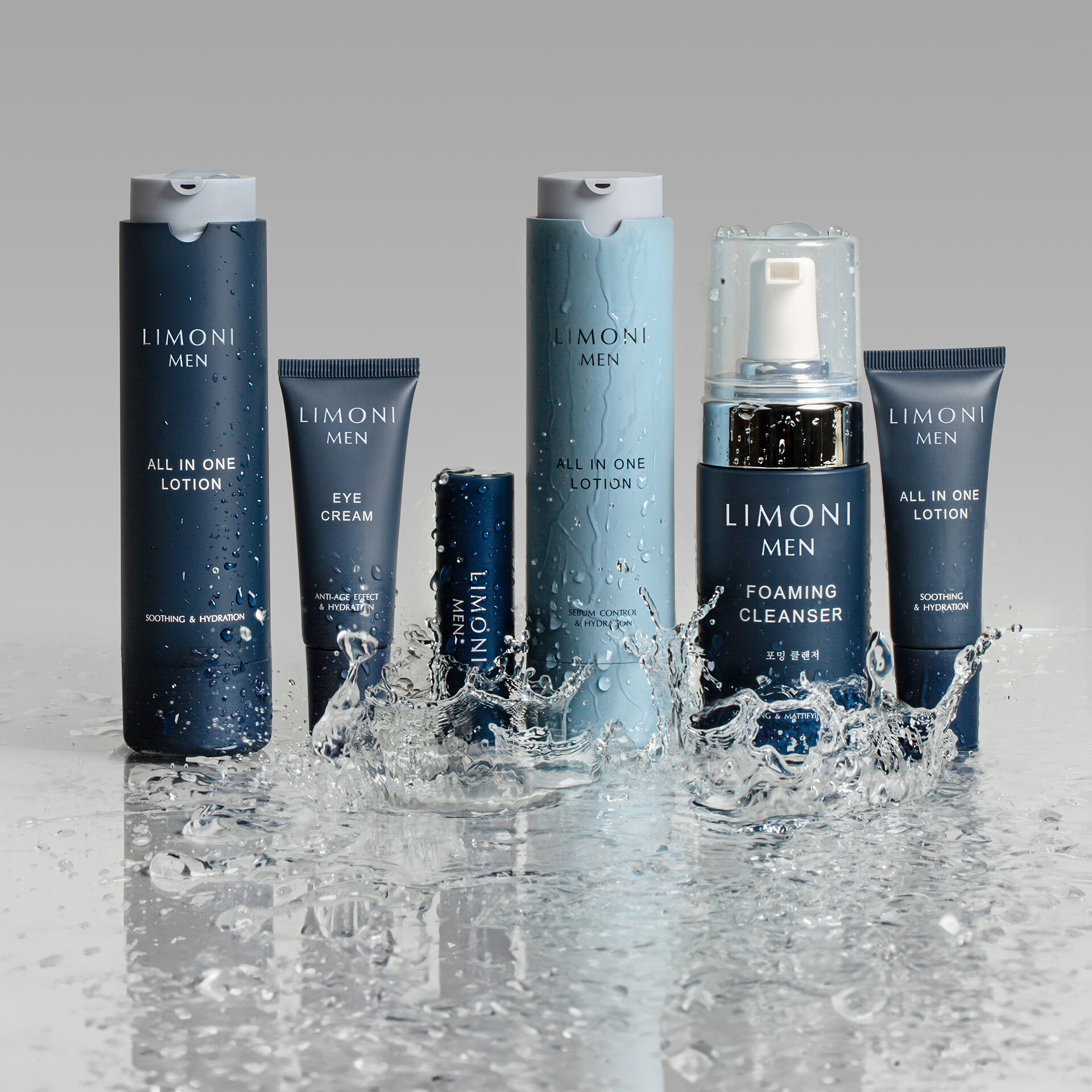 LIMONI MEN Мужской крем-лосьон для жирной кожи ALL IN ONE NO-SEBUM LOTION 50ml
