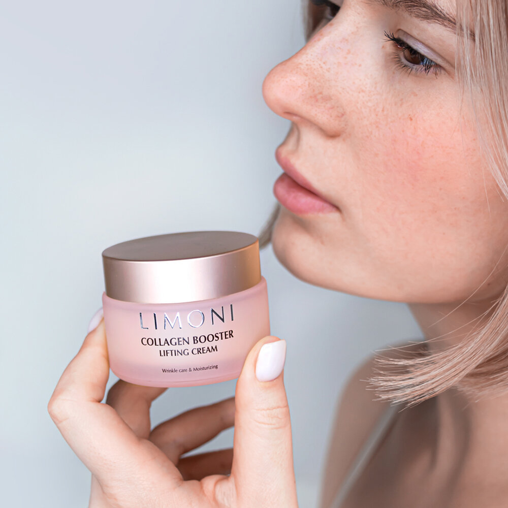 LIMONI Лифтинг - крем для лица с коллагеном Сollagen Booster Lifting Cream  50ml