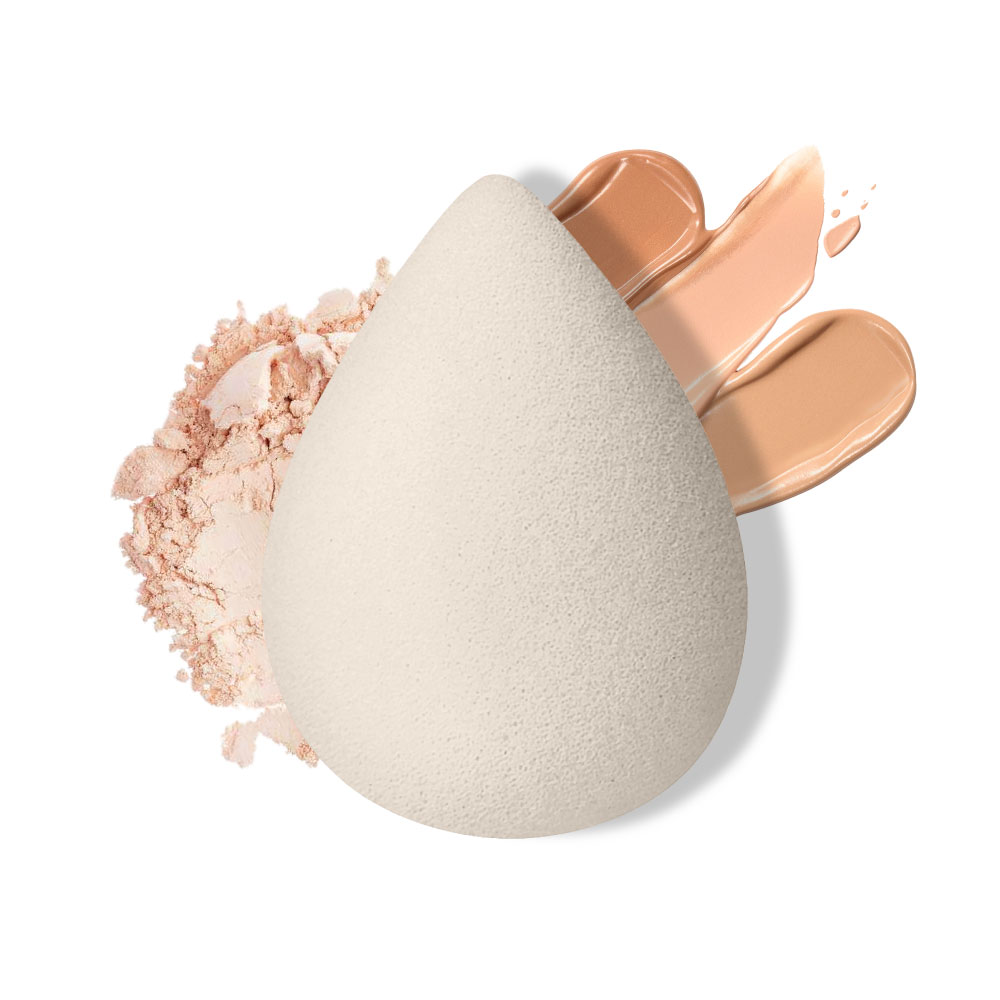 LIMONI Спонж для макияжа "Blender Makeup Sponge" Ivory ***