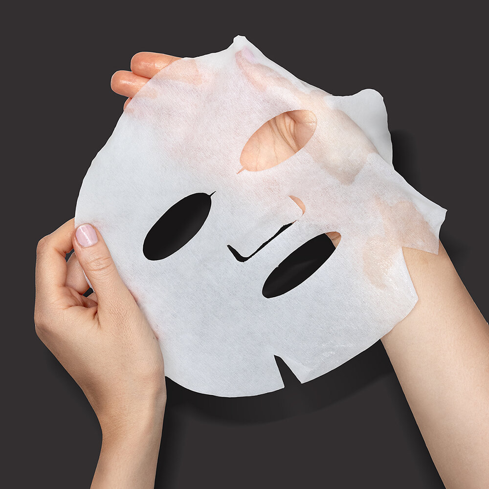 LIMONI Маска для лица с пептидом змеиного яда и коллагеном Premium Syn-Ake Сollagen Essence Mask 23г