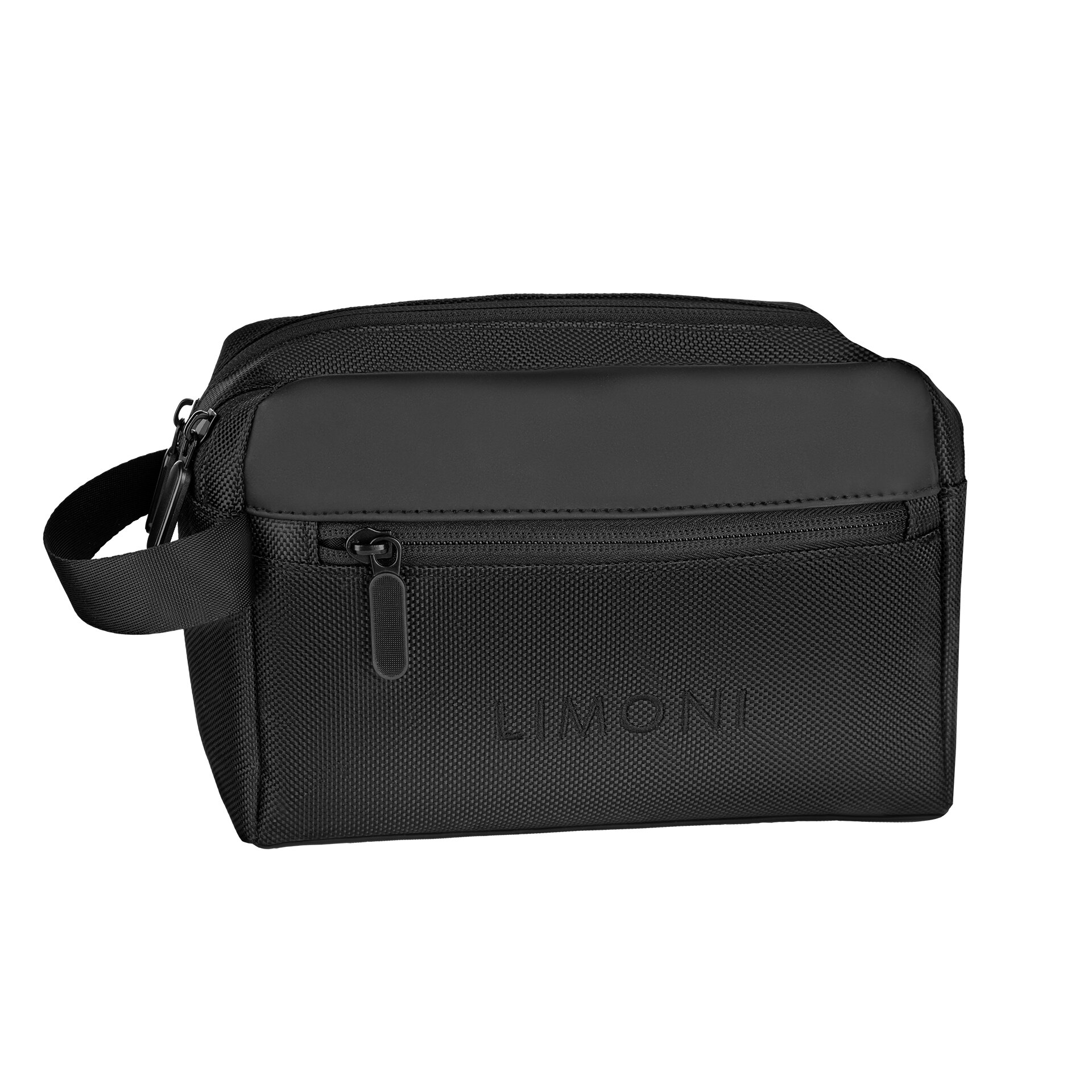 LIMONI Косметичка черная мужская 