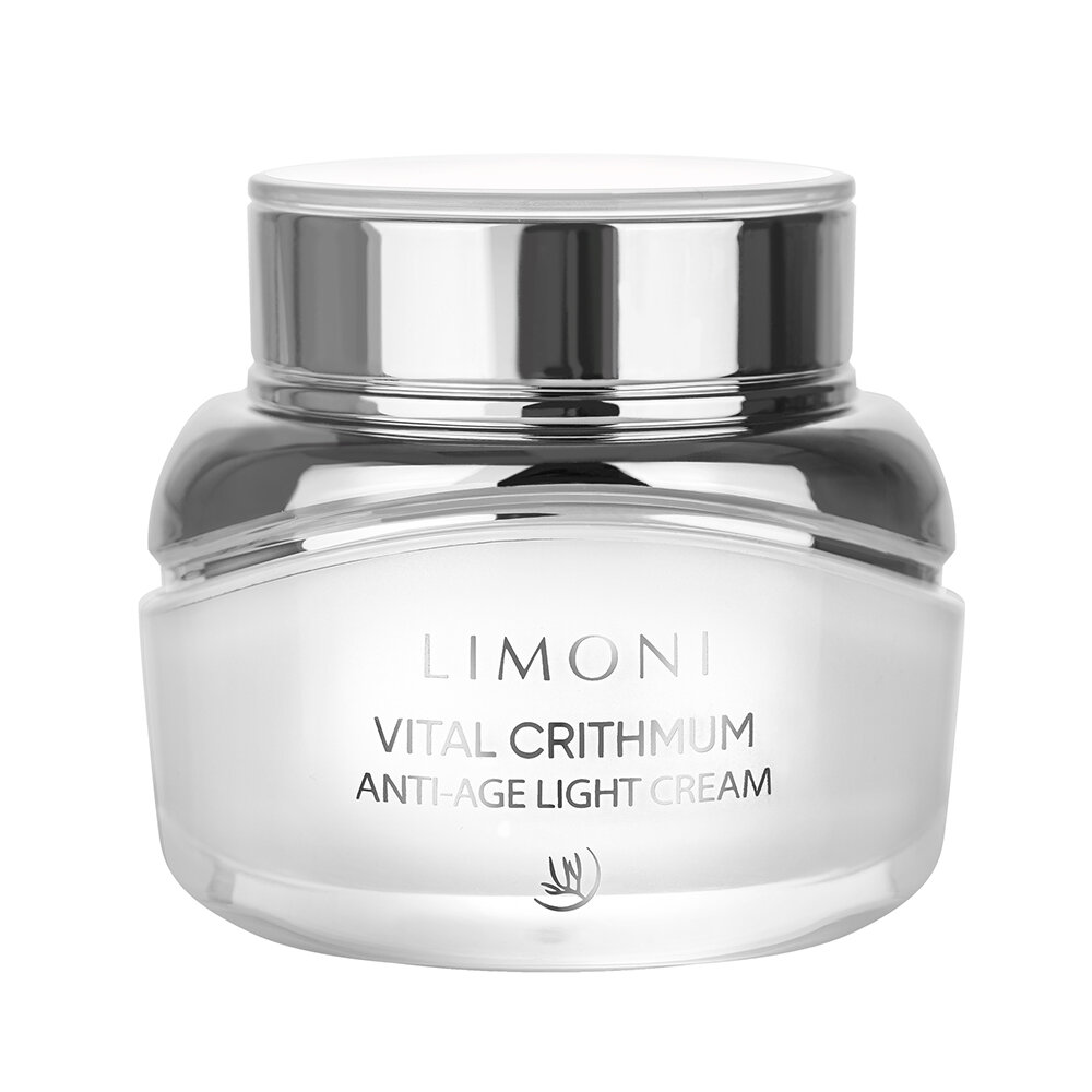 LIMONI Антивозрастной лёгкий крем для лица с критмумом VITAL CRITHMUM ANTI-AGE LIGHT CREAM 50ml