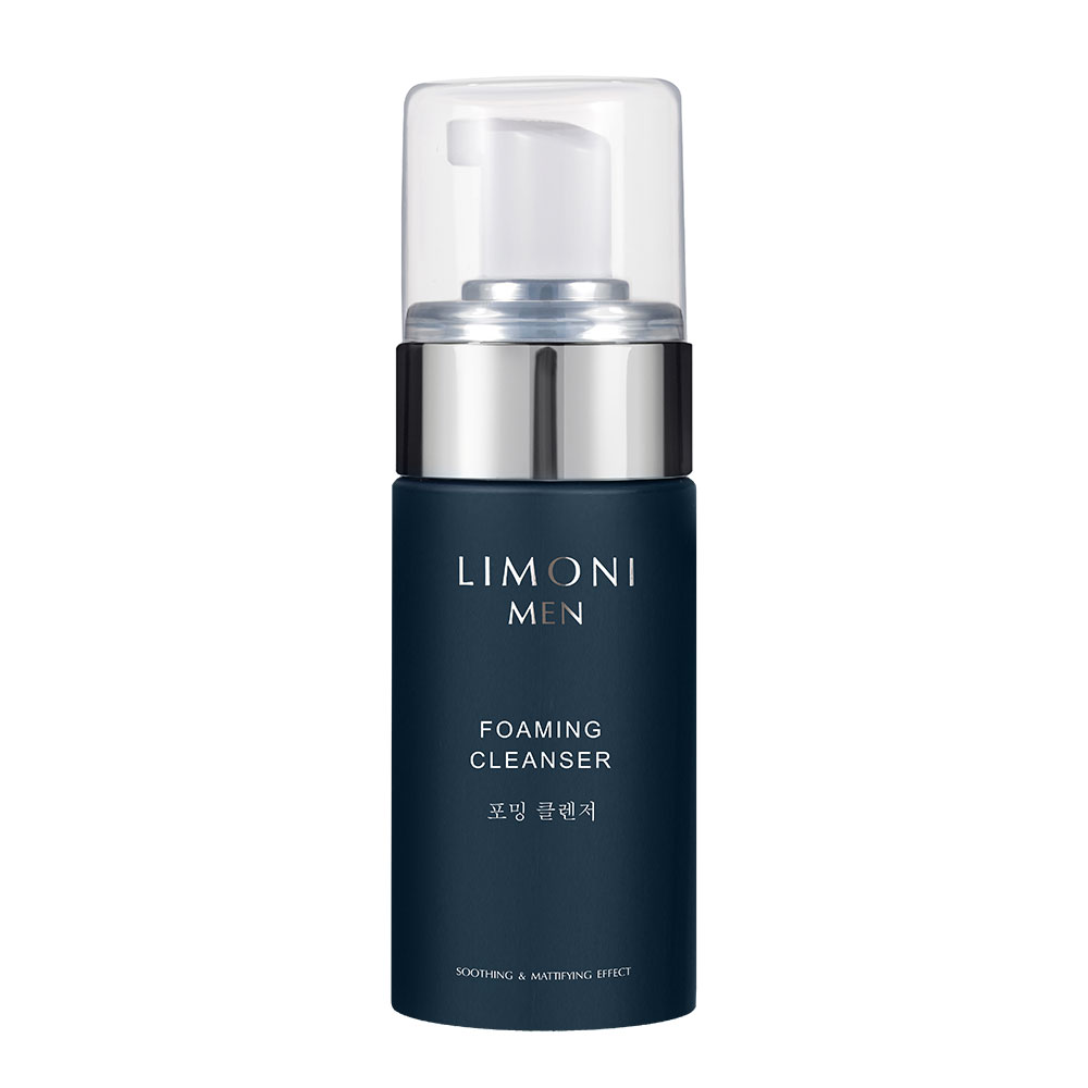 LIMONI MEN Мужская пенка для умывания для всех типов кожи Foaming Cleanser 100ml