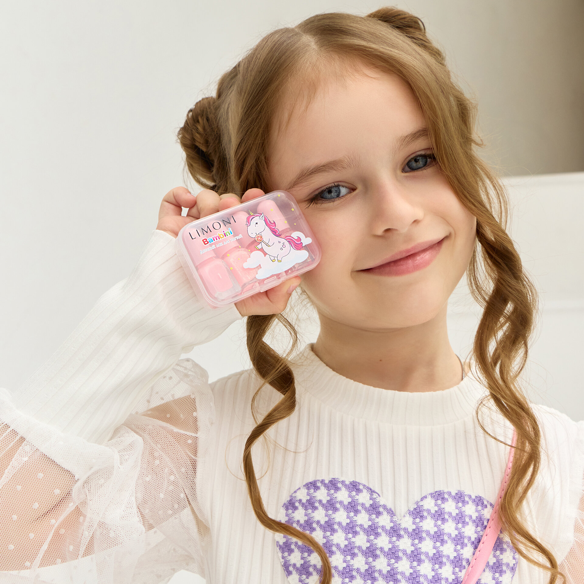 LIMONI Набор мини лаков для ногтей №4 Bambini Mini Nail (лак 13,14,15,16)