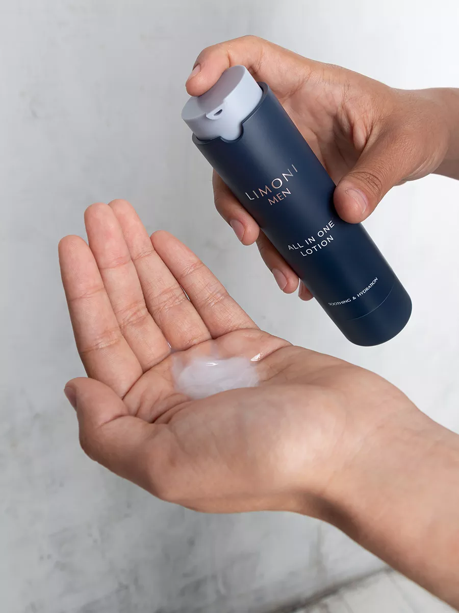 LIMONI MEN Мужской крем-лосьон для всех типов кожи ALL IN ONE LOTION 50ml