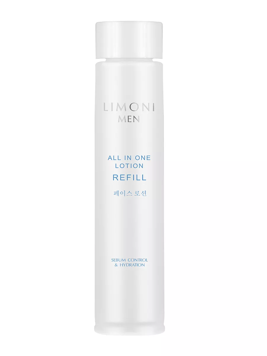 LIMONI MEN Мужской крем-лосьон для жирной кожи (Сменный блок) All In One No-Sebum Lotion Refill 50ml