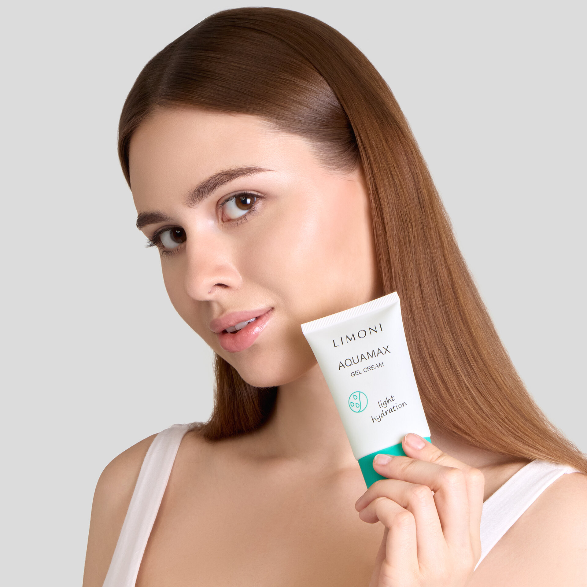 LIMONI Увлажняющий гель-крем для лица AQUAMAX GEL CREAM  50ml