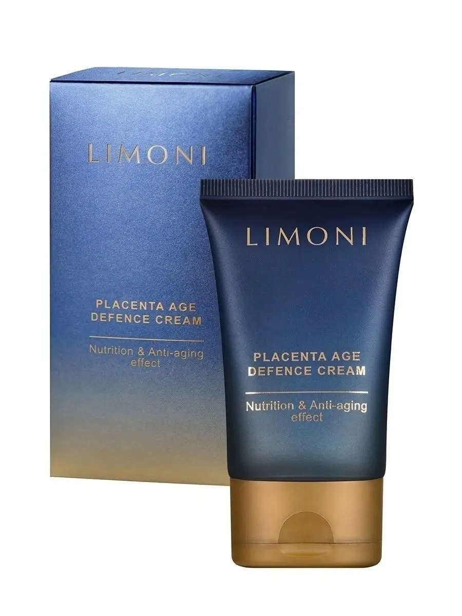 LIMONI Крем для лица антивозрастной с плацентой Placenta Age Defenсe Cream 50ml