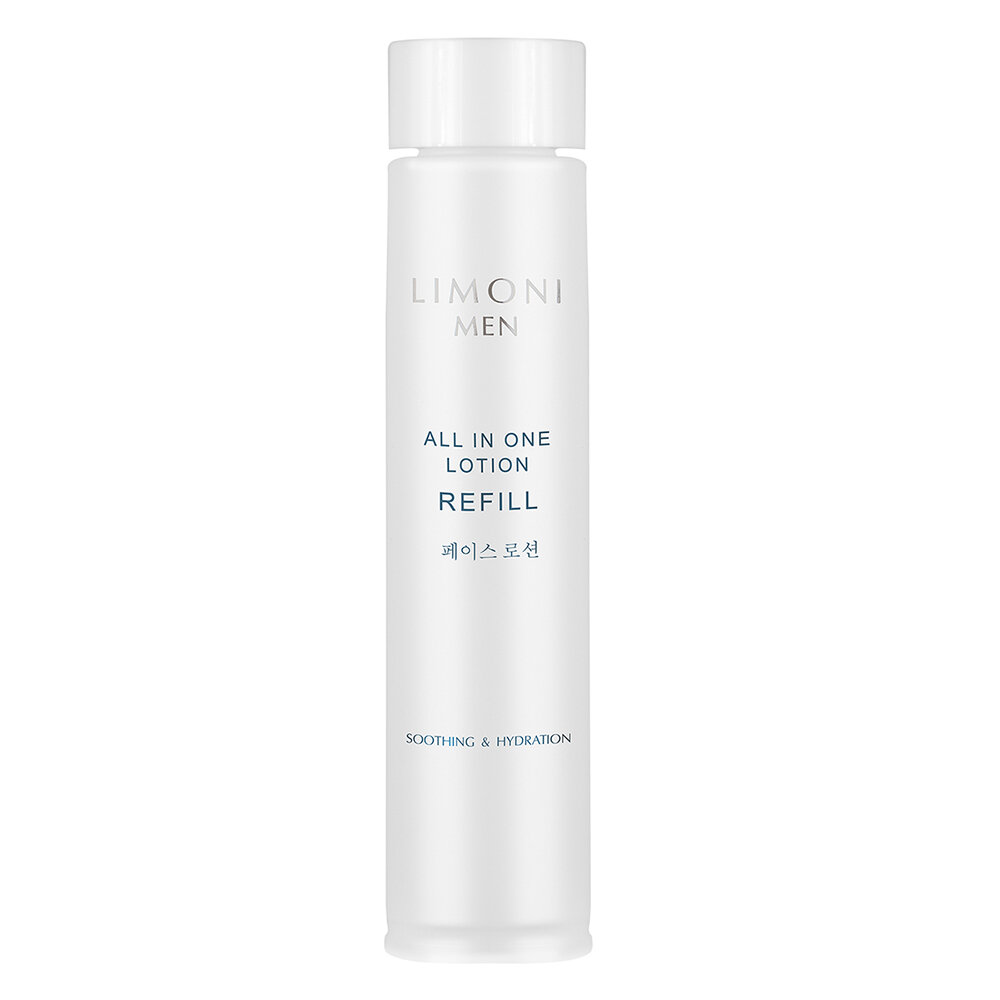 LIMONI MEN Мужской крем-лосьон для всех типов кожи (Сменный блок) All In One Lotion Refill 50ml 